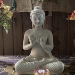 Buddha with candels